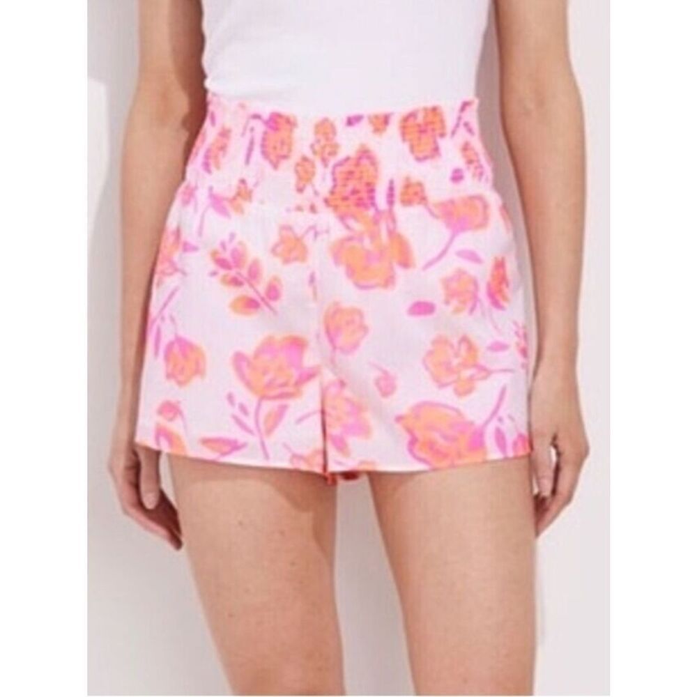 Vineyard Vines Shorts small floral-pink orange white